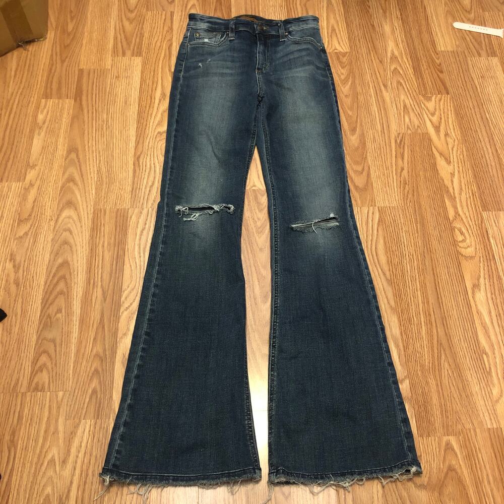 Joe's Jeans Collector's Edition Charlie High Rise Flare Jean Kalia sz 25 w $218